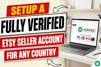 do etsy account creation etsy seller account setup and shop SEO