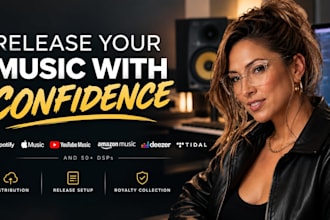 handle your full music release from distribution to royalty collection