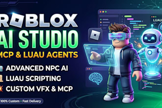roblox ai studio mcp steal a brainrot roblox script luau npc ai roblox vfx agent