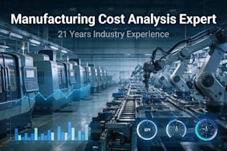 be your manufacturing cost reduction expert and cut your factory costs