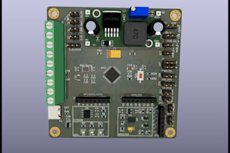 design esp32 lot pcb, electronic hardware prototype gerber, bom and 3d enclosure