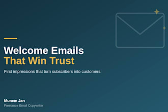 write a welcome email that turns new subscribers into customers
