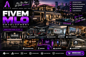 create a custom fivem mlo interiors map mlo developer props optimization