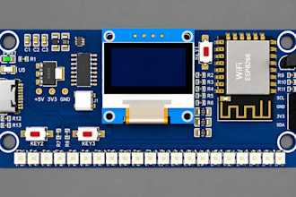 do schematic design, iot pcb design, gerber files, hardware design using altium