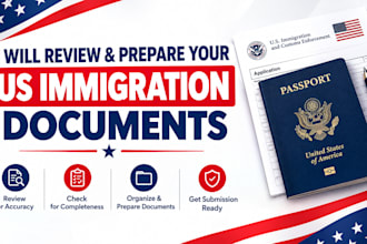 review and prepare your US immigration documents