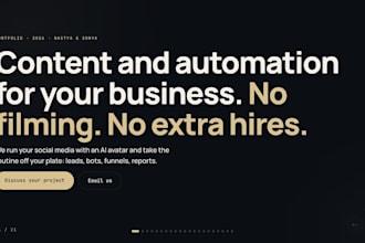 build a done for you ai content system for your social media