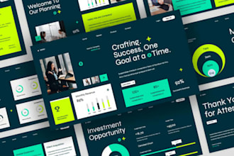 redesign revamp polish powerpoint presentation and redesign investor pitch deck