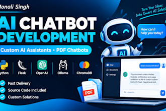 build ai chatbot using python flask and ollama