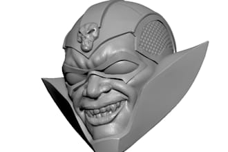 sculpt 3d character models, action figures, toys and statues for 3d printing stl