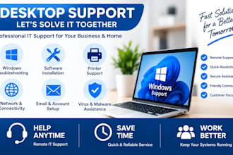 provide remote IT support and technical troubleshooting