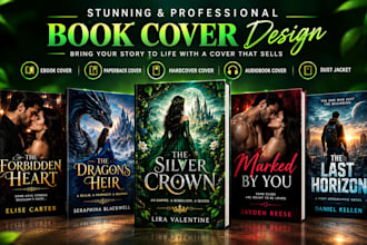 fantasy book cover design romance book cover ebook cover design book cover art