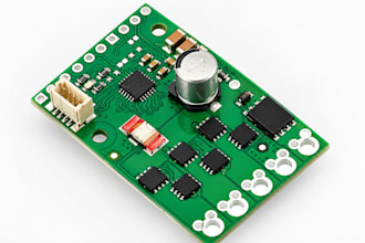 design custom dc stepper and servo motor driver pcbs