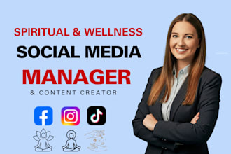 be your spiritual and wellness instagram manager and content creator