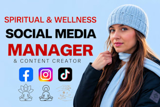 manage instagram and create content for spiritual and wellness brands