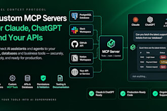 build custom mcp servers for claude and chatgpt