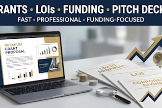 do urgent grant proposal writing, corporate giving research and lois