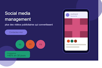 manage your social media, create videos and write content
