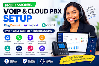 setup ringcentral dialpad aircall voip cloud pbx IVR call center