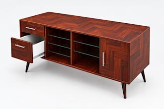 design modern furniture cad models woodworking plans shop drawing cnc fusion 360