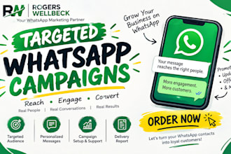 run targeted whatsapp marketing campaigns for your business
