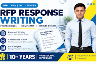 write your rfp response, bid proposal and tender