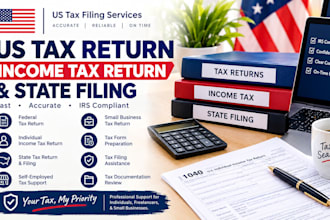 usa tax return, income tax return and state filing