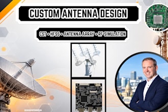 design any antenna, array and antenna system in cst and hfss
