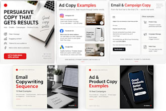 write persuasive copy for your ads, emails and campaigns