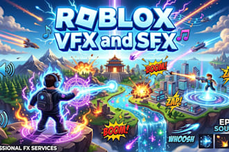 create custom roblox vfx and sfx for your game