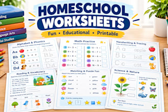 create homeschool worksheets and learning activities kids worksheets for kids