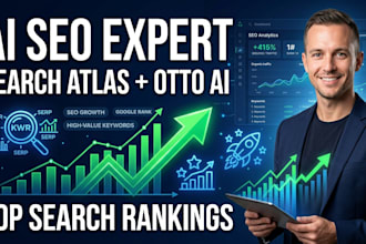 be your ai seo expert using search atlas and otto ai for top ranking