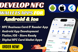 develop nfc app fintech app nfc payment app digital wallet app coupon code