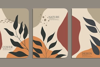design, edit minimalist book cover art, ebook cover, no ai, kids activity book