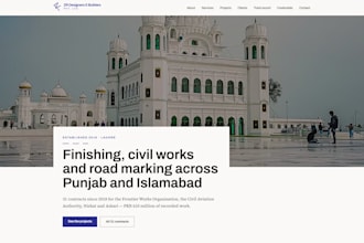 create a full stack website with aesthetic scroll animations