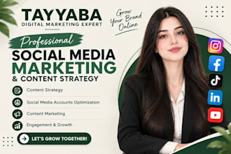 manage and market your social media for brand growth