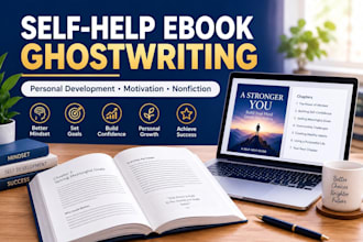ghostwrite a self help and personal development ebook and nonfiction ebook