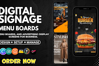 build and configure digital signage displays with yodeck optisigns screencloud