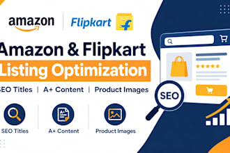 optimize your amazon and flipkart product listing and content