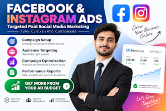 run targeted paid social media advertising campaigns