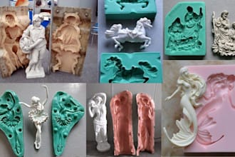 design silicone mold chocolate mold injection mold casting mold bar, cake, candy