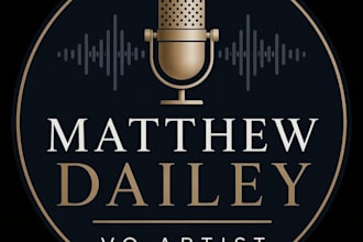 record a professional voice over for commercials and narration
