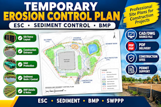 design temporary erosion control and sediment control plans