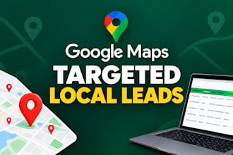 generate targeted local businesses leads from google maps