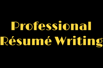 write a resume tailored for your specific needs