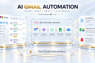 build gmail automation with ai and n8n for smart email workflows