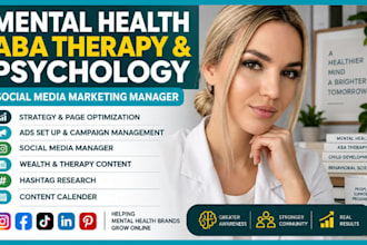 be your mental health medical wellness social media manager