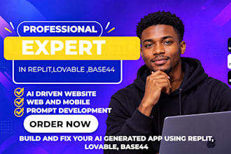 build and fix your ai generated app using replit, lovable, base44