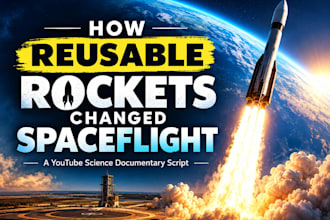 research and write an engaging youtube documentary script