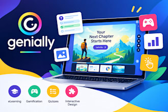 create a genially interactive presentation for elearning and gamification
