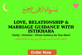 provide spiritual relationship guidance and love marriage advice with istikhara